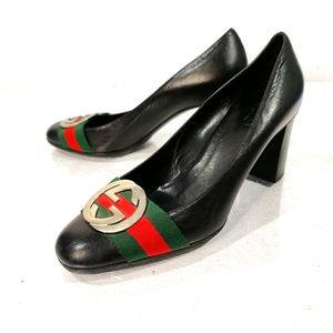 Vintage Gucci Heel Pumps sz 37 C / 6 wmns